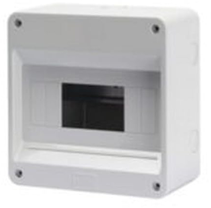 Gewiss Centralino Protetto Senza Porta Pareti con centrini di foratura predisposto per alloggiamento morsettiere IP40 (GW40026-8 Moduli)