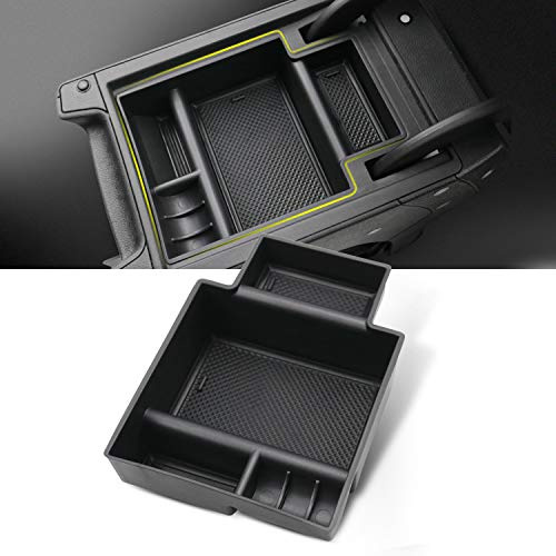YEE PIN Mittelkonsole Kompatibel mit cupr a Leon 2012-2019 /Seat Leon MK3 5F ST FR Armlehne Organizer Multifunktionaler Aufbewahrungsbox Handschuhfach Autozubehör Mit Rutschfestermatte