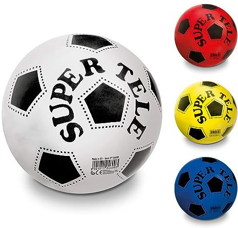 Mondo Toys — Super Tele Bio Babyball-sortierte Farben-Bioball-04600, Mehrfarbig, 5, 04600, 1 Stück
