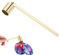 CORTNEY Apaga Velas de Acero Inoxidable con Mango Largo, Accesorios para Velas para Extinguir Velas de Forma Segura Herramienta de Vela para la Mayoría de Velas(Dorado)