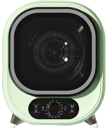 SN-XBDP Asciugatrice piccola, compatta, mini centrifuga, capacità di carico di 0,8 kg con comandi meccanici, per uso su ripiano o con montaggio a parete,Green