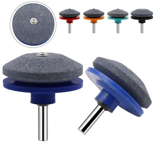 jileijar 1/3 affilaerba, kit di affilatura per tosaerba, universale, resistente all'usura