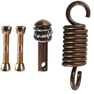 Ieron Kit di Sospensione per Amaca per impieghi gravosi Kit di ferramenta per Sedia Amaca Gancio per Altalena a Molla per Amaca Accessori per Sedia sospesa Parti per Interni ed Esterni