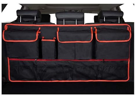 ARRYEDCN Auto Kofferraum Organizer, für Opel Grandland Crossland X Adam Vectra OPC Faltbarer Auto Aufbewahrungstasche Rücksitz Kofferraumtasche Aufbewahrungsbox,B