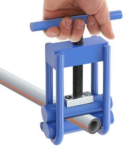 Squeeze Off Tool 0-32mm Opening Plumbing Tools for Isolating Mains MDPE Plastic Pipe or Rubber Pipe, Plumbers Hand Tools for Water Isolation, Clamping Tool Stops Flow Pipe Blocker, Hose Pinch Off Plie