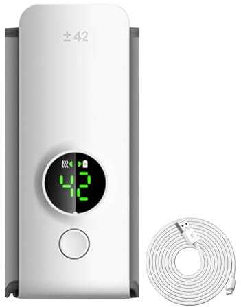 Riscaldatore senza fili per - scaldabagno portatile senza fili, riscaldamento rapido per latte artificiale o materno, design leggero con batteria integrata | Soluzione comoda per p