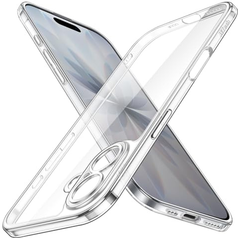 JETech Dünn Hülle für iPhone 17, Durchsichtig | Kameraschutz, Ultradünnes Leichtdesign, Transparente Rückseite, Minimalistisches Design
