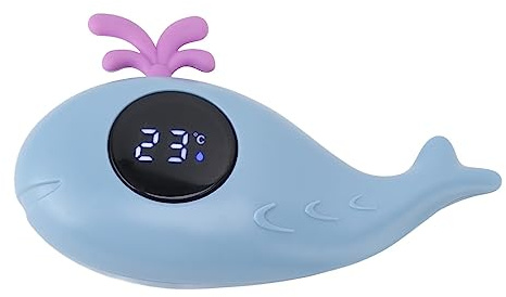 Eminchu Termometro da Bagno Digitale, Termometro di Sicurezza per la Temperatura dell'acqua della Vasca da Bagno, Giocattolo da Galleggiante, Ideale per i Bambini (BLUE)