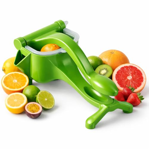 Presse-agrumes manuel avec levier, presse-agrumes et presse-agrumes pour citron, citron vert et orange, presse manuelle pour jus frais, antidérapant, gadget de cuisine pour la maison