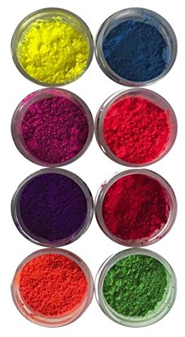 OH! SWEET ART - Edible Petal Dust - For Decorating Cakes, Cupcakes, Cake Pops, & More - Kosher, Food-Grade Coloring - NEON SET x 8 units each jar 4 grams