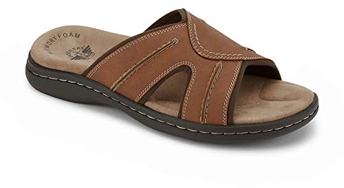 Dockers Men's Slide Sandal, Rust, 12 UK
