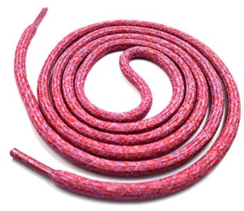 TikTako Sport Runde Schnürsenkel Süßigkeit Schnürsenkel Saiten Seil für Sportschuhe Stiefel, 04 Rosa, 120cm