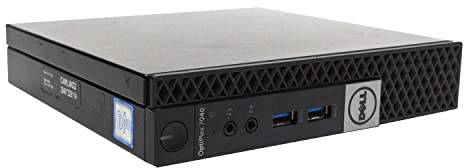 Mini PC DELL Optiplex 7040 Micro Tiny i5 bis zu 3.10GHz DDR4 SSD NVME M.2 Win 10 Pro Desktop-PC Business Desktop Unternehmen Büro Zuhause Arbeit (4GB RAM SSD M.2 240GB)