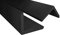 Endorphin WPC Abschlussleisten für WPC Terrassendielen 110cm - Höhe 4,5cm / Breite 5,5cm - 10er Set Anthrazit - Abdeckleisten für Bodendielen - Wetterfest und Pflegeleicht - Gesamtlänge 11m