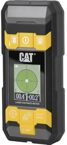 CAT 4in1 Laseravståndsmätare inkl. korslinjelaser 40 m