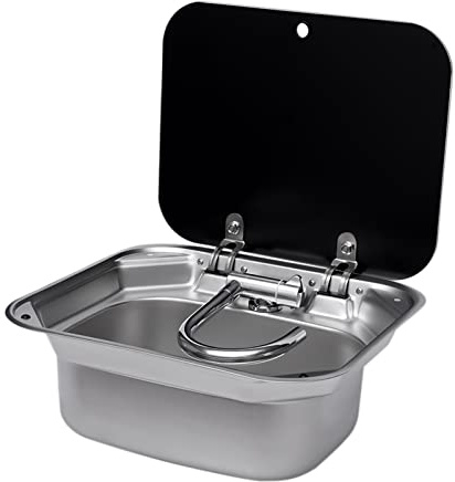 Wohnmobil-Waschbecken-Set,camping waschbecken,spülbecken edelstahl,edelstahl spülbecken,geeignet für kompatible Wohnmobile