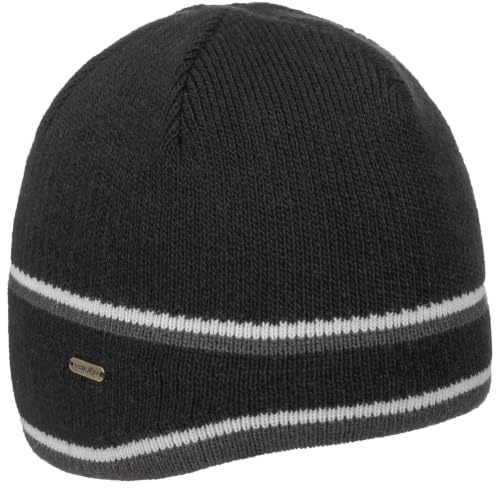 McBURN Beanie mit Ohrenschutz Wintermütze Wollmütze Damenmütze Herrenmütze Damen/Herren - Made in Italy Futter, Futter Winter Herbst-Winter
