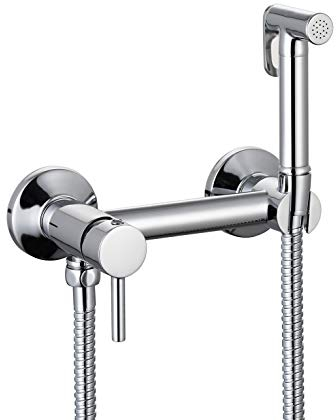 STILFORM Aufputz Design WC/Bidet Handbrause Komplettset mit Mischer