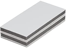 W4 Flächenstreicher für Holz - 3er Streichset Holz - ideale Pinsel Alternative - Streichwerkzeug für Lasuren, Farben, Öle, Versiegelungen - Anstreich Werkzeug (Ersatzpad, Medium (18cm))