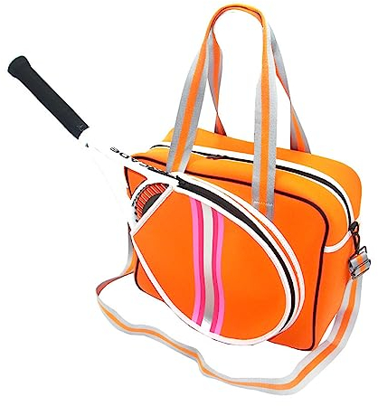 VERMIS Tennistaschen Für Damen, Pickleball-Taschen Mit Abnehmbarem Schultergurt, Neopren-tennisschläger-tragetaschen