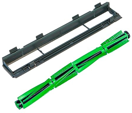 Stabile Bodenplatte, Bürstenabdeckung mit Ersatz Walze kompatibel mit Vorwerk EB400 EB 400 Elektrobürste - Einfacher austausch - Abdeckung Bürste, Walze