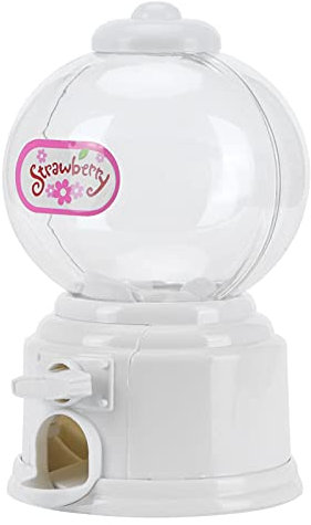 Maschine, Mini-Spardose, Süße Süßigkeiten, Süßigkeiten, Aufbewahrung, Bank, Nussspender, Mini-Kaugummiautomat, Geschenke für, Weiße Boxen, weiß (WHITE)