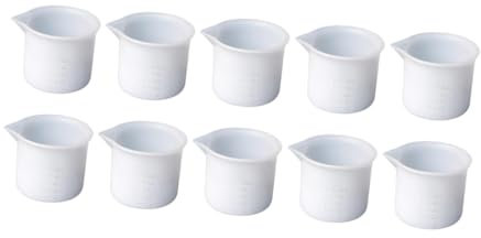 MOLUCKFU 12piezas Medidores De Escalados Para Epóxica Tazas De Para Manualidades y