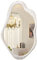 AOAOPQ Mirror Full Length Large 70 x 100 cm Mirror with Stand for Wall Entryway Door Bedroom Bathroom Living Room
