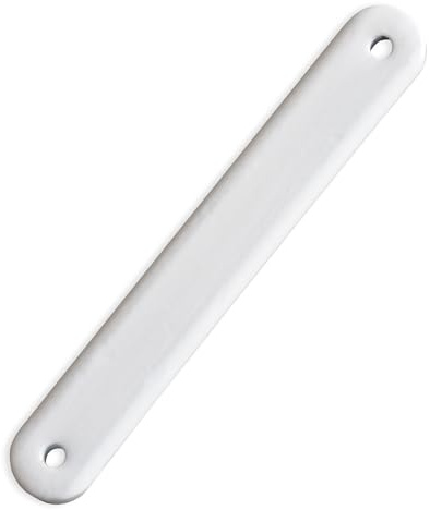 dekondo 5 Stück Bleistäbe je 50g, Bleistreifen, Bleistangen, Bleistäbchen, Beschwerung für Gardinen, Gardinenbeschwerung, Gardinengewichte (50g, 5 Stück)