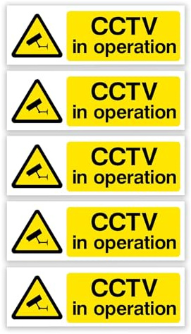 Ninoclar CCTV in Operations 15 x 5 cm (Pack of 05)