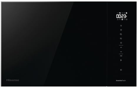 Microonde da Incasso Hisense 900W 25L Nero - BIM325GI63DBGUK