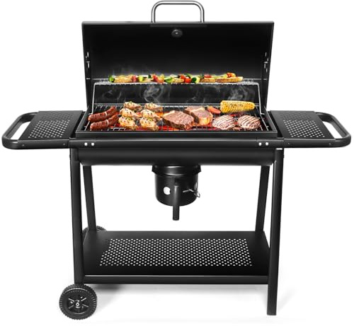 Barrel BBQ Charcoal Smoker And Grills