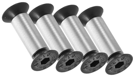 FUTUREORYY 4pièces Rivets Métalliques Pour Manche De Couteau Kit De Réparation Et Fixation De Remplacement Pour Coutelier Et Bricolage