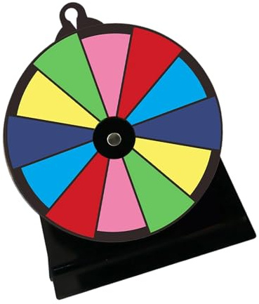 Oxtxuzdm Tavola Premio Giradischi Ruota Gioco Premio Giradischi Fortunati Disegni Roulette per Partito Incontri Carnevale Tradeshow Cancellabile Riutilizzabile Partito Girare Piatto
