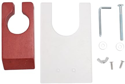 ANKROYU Guida alla cesoiatura del tagliatappeti Base del supporto per intaglio del tappeto Rifinitura precisa Facile da installare Materiale acrilico in legno massello durevole per (Manico in