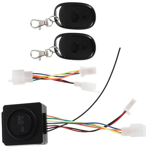 NESTINGHO Alarma para Bicicleta Eléctrica y Motocicleta Sensor de Reacción Rápida y Sistema Antirrobo 36-72v Adecuado para Protección de Vehículos Eléctricos en Desplazamientos Urbanos