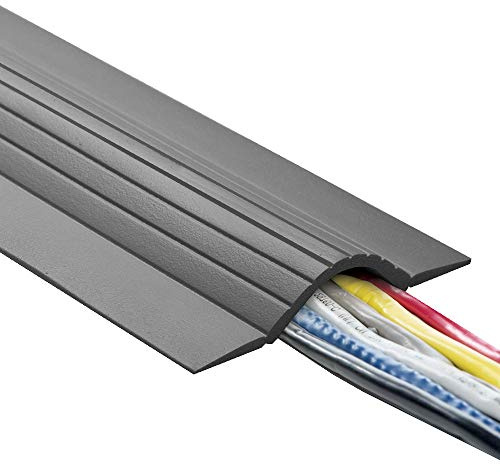 UT Wire 10FT Cable Blanket Low Profile Cord Cover and Protector, Gray