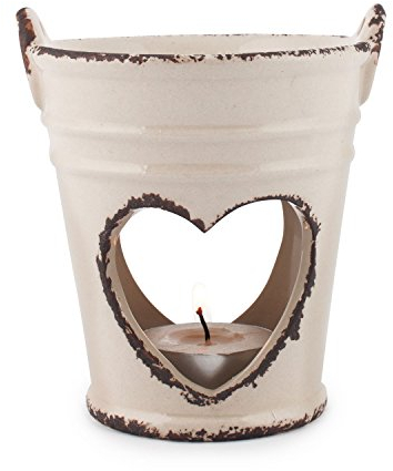 pajoma Keramik Duftlampe ''Old Romantic'' Klein, H 10,5 cm in Beige