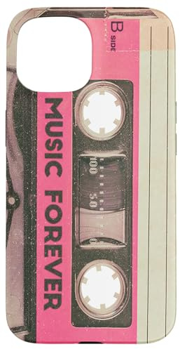 Kassette | Musikkasette | Retro Kassette für 70s & 80s Fans Hülle für iPhone 15