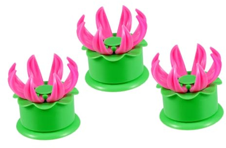 LIFKOME 3pcs Bun Making Mold Pastry Cooking Tool Household Steam Bun Mold for Kitchen Supplies