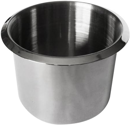 Porte-gobelet en acier inoxydable - Organiseur de rangement pour table de poker dans le camping-car - Récipient de boisson en métal inoxydable - Porte-gobelet portable pour bureau, bateau