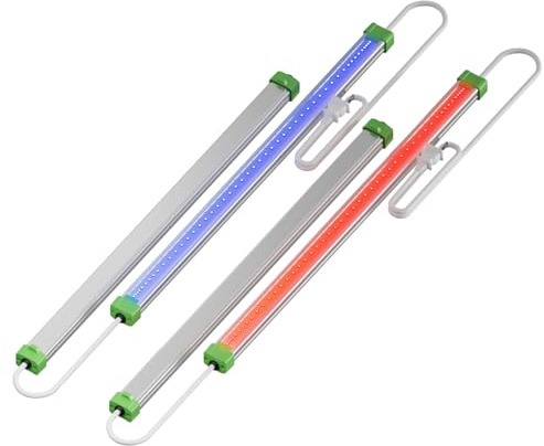 MARS HYDRO ADlite RB30 LED Grow Lampe, Pflanzenlampe 440nm & 660nm Spektrum Signifikante Steigerung der Ernteerträge, 60cm Grow Light 30Wx2, Deep Red und Blue Pflanzenlicht Streifen für Grow Zelte