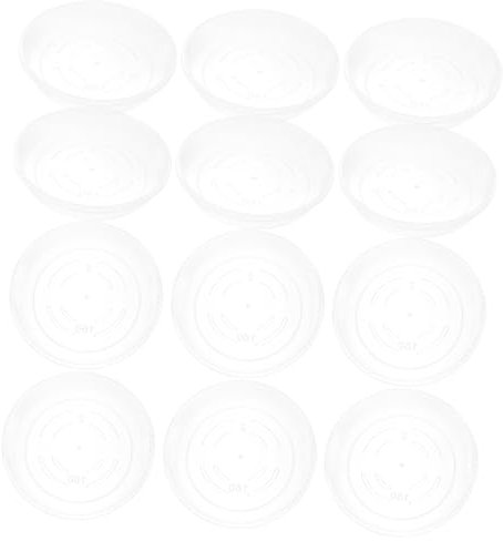 KONTONTY 20stücke Pflanzenuntersetzer Wasserschale Für Blumentöpfe Runde Tropfschalen Pflanzenschalen Aus Robustem Kunststoff Für Innen Und Außenbereich Kleine Pflanzenuntertassen
