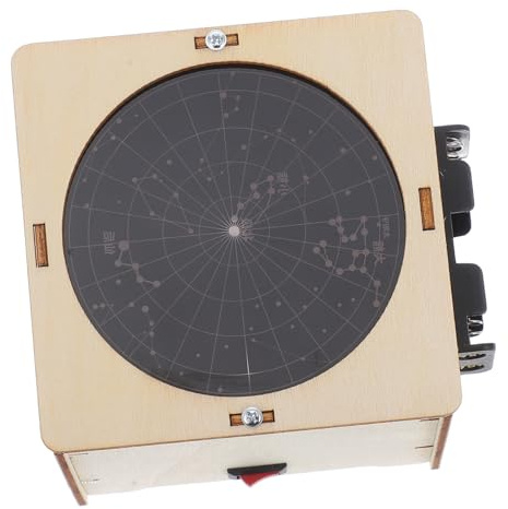 CIYODO Star Projector Night Light Luminous Non Slip Boys and Girls Projector Light Self-assembly Wood Star Rechargeable for Bedroom