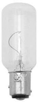 LAMPADINA Bombilla con Casquillo de Bayoneta 25 W 24 V