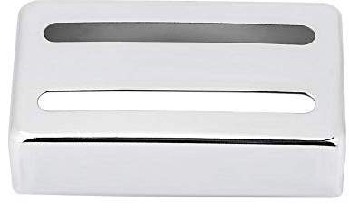 Bnineteenteam Gitarren Pickup Cover Messing Humbucker Cover Two Slot für Pickup der E-Gitarre