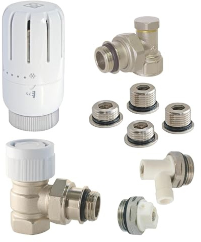 SOMATHERM FOR YOU - Kit avec tête thermostatique T301 équerre universel complet