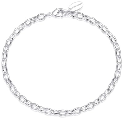 Philip Jones Silver Plated Link Chain Bracelet