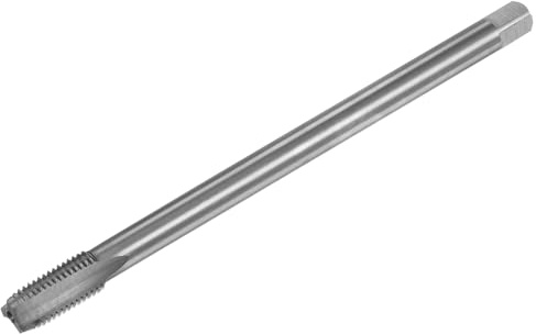 QUARKZMAN Metrische Gewindebohrer M10 x 1.25 H2 150mm Extra langer gerader | Flöten-Gewindeschneidwerkzeug zum Gewindeschneiden und Reparieren