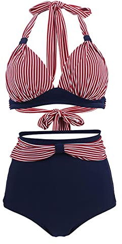WILLBEST badeponcho Damen Damen Badeanzug gr 40 Jumpsuit elegant Badeanzug bauchweg Bademoden Schwimmanzug Bademantel schwimmtop Bikini mit Hose Retro badeanzu